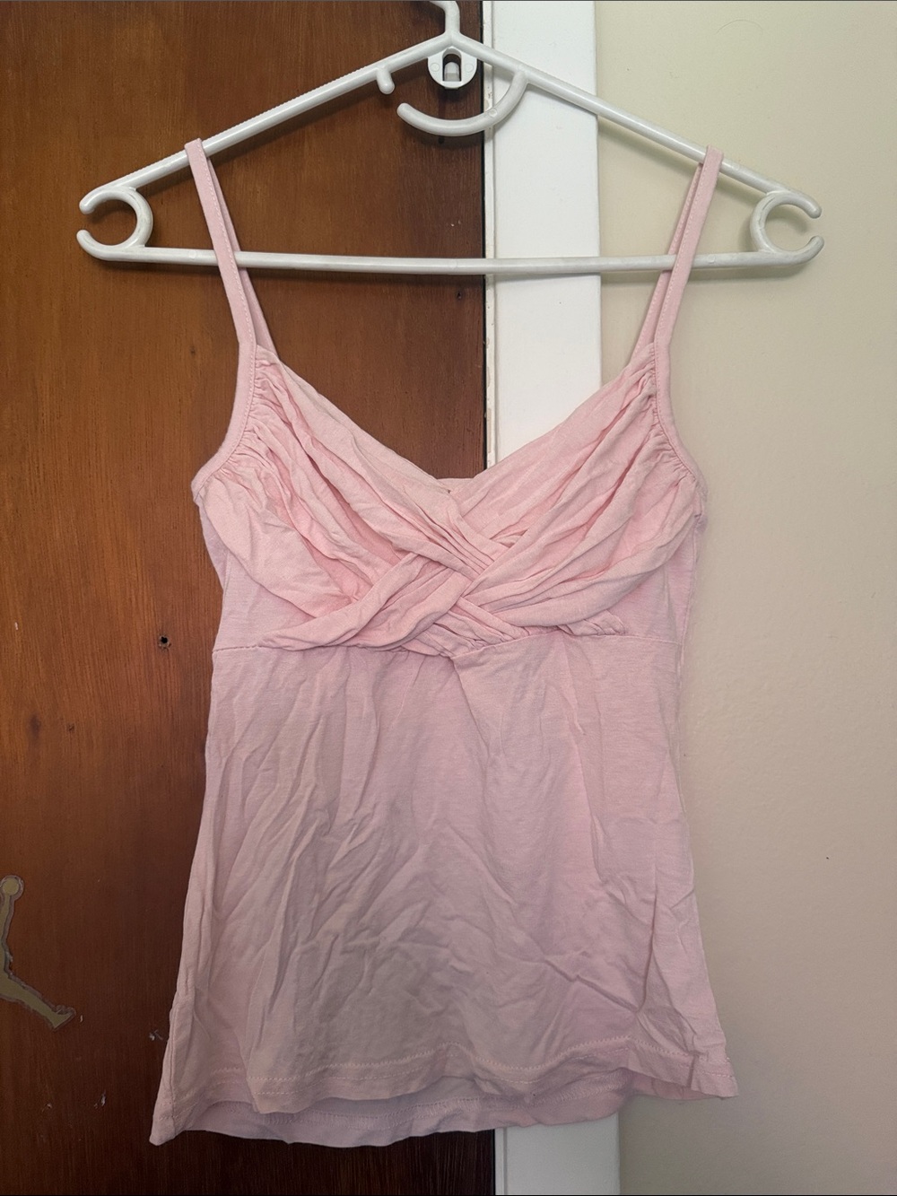 Light Pink Spaghetti Strap Cami Top
